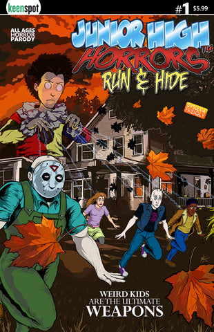 JUNIOR HIGH HORRORS: RUN & HIDE #1 Comic Book