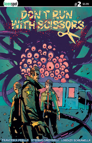 DON'T RUN WITH SCISSORS #2 Comic Book