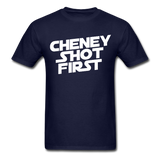 Sore Thumbs "Cheney Shot First" T-Shirt