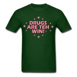 Sore Thumbs "DRUGS ARE TEH WIN!" T-Shirt