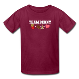 Kids' T-Shirt - burgundy