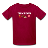 Kids' T-Shirt - dark red